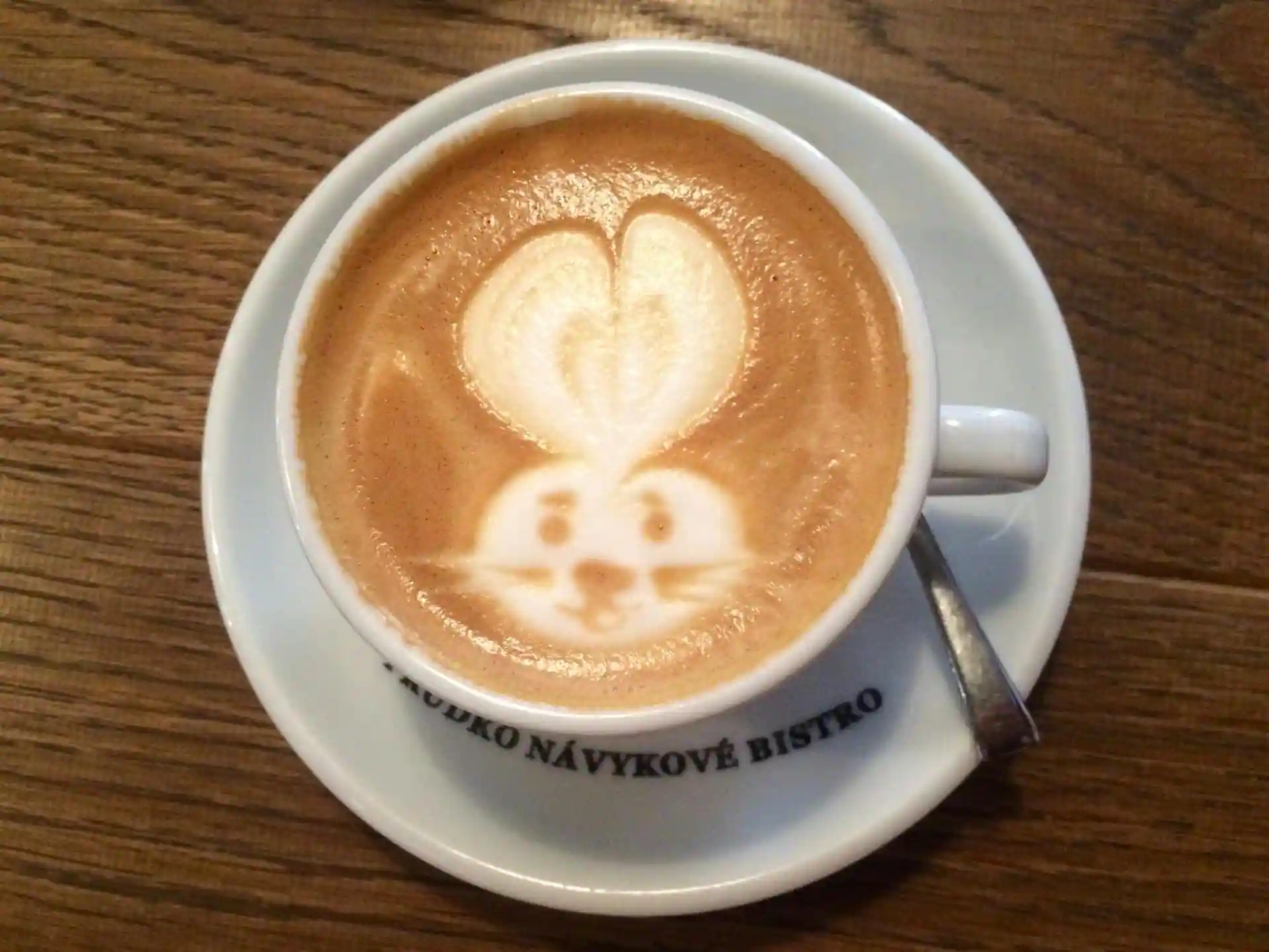 Latte coffee